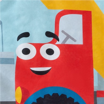 Постельное бельё ясельное «Стройка», бязь