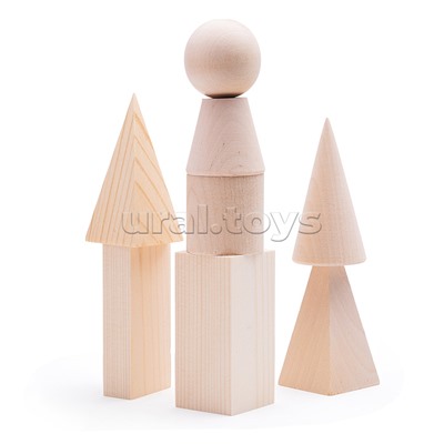 Набор "Геометрические тела" (14 деталей)