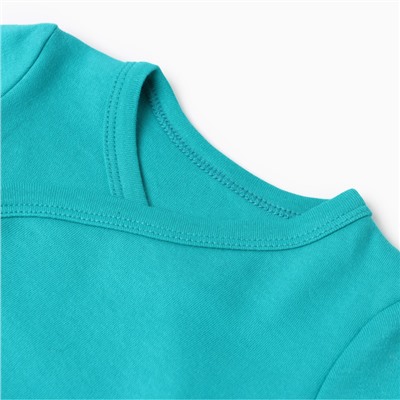 Боди детское MINAKU, рост 56-62 см, изумрудное