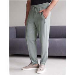 Брюки джоггеры на резинке из премиального футера двухнитки