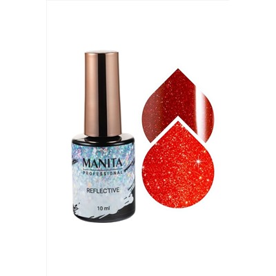 Manita Professional Гель-лак для ногтей светоотражающий / Reflective №15, 10 мл KRISTALLER, 1109847