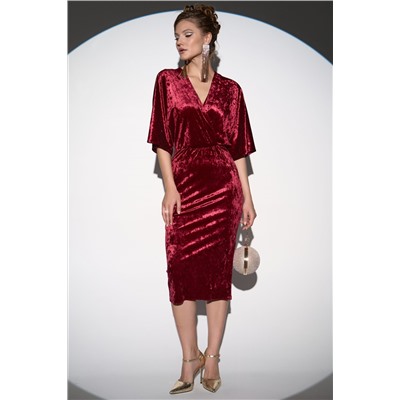 Платье Нимфа (Бордовый)