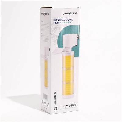 Фильтр внутренний JINGYE JY-8400F, трехсекционный, 1000 л/ч, 25 Вт