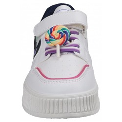 T-10994-H бел/цвет Кроссовки для девочек (25-30)/12