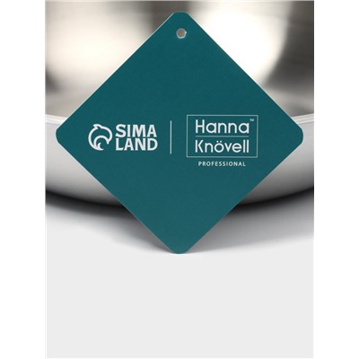 Сковорода 3Ply Hanna Knövell, d=22 см, h=5 см, толщина 2.2 мм, индукция, нержавеющая сталь