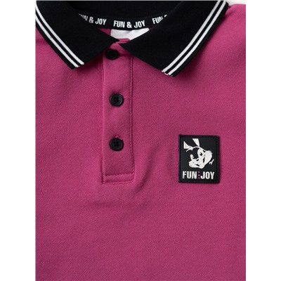 Джемпер трикотажный с воротником поло для мальчиков