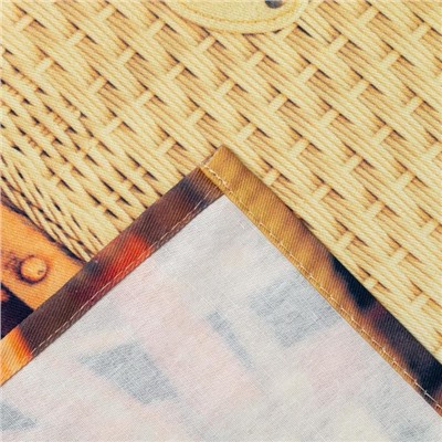 Набор подарочный «Этель» Hello spring: полотенце, лопатка, текстильный мешочек