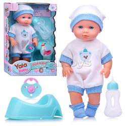 Пупс "Ярик" (пьет, писает) с аксессуарами, в коробке