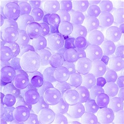 Аквагрунт, гидрогель декоративный для цветов «Жемчужный», фиолетовый, 50 г