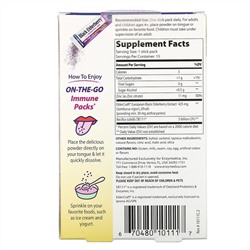 Enzymedica, Black Elderberry plus Probiotics & Zinc, Naturally Flavored, 15 Powder Packs