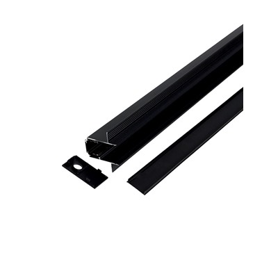 Шинопровод трековый магнитный «Broad», однофазный, скрытый монтаж, 2 м, чёрный