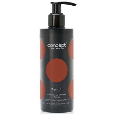 CONCEPT Оттеночный бальзам обогащенный коллагеном Корица 250 мл