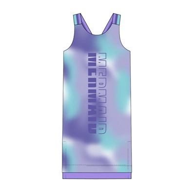 Платье трикотажное для девочек