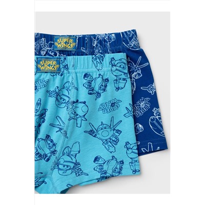 Трусы трикотажные для мальчиков - боксеры, 2 шт в комплекте PLAYTODAY, 1241550