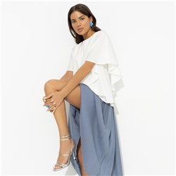 Блуза свободного асимметричного кроя, Лёгкая драма