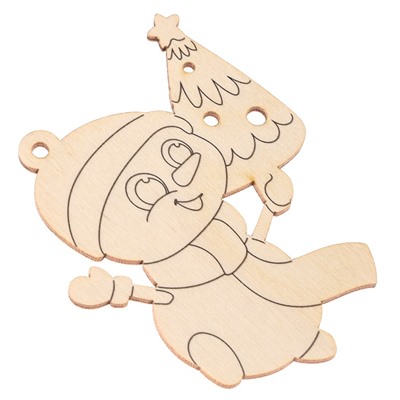 Заготовки для творчества на новый год «Снеговики»