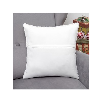 Наволочка декоративная новогодняя «Этель. Ёлочка», 43×43 см, золото