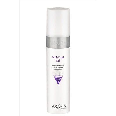 Aravia Гель очищающий с фруктовыми кислотами AHA / Fruit Gel, 250 мл KRISTALLER, 1107861