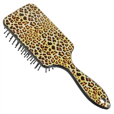 Solinberg Расческа массажная 338-69087L, пластиковая, пластиковые штифты, L 220 мм, леопард 21605