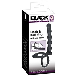 Насадка на пенис для двойного проникновения Cock   ball ring