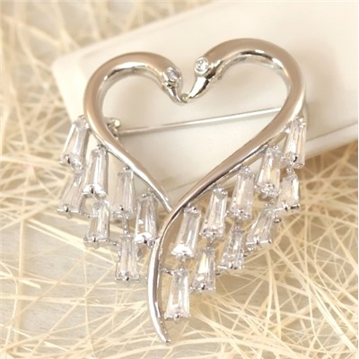 Брошь родий H01-8802