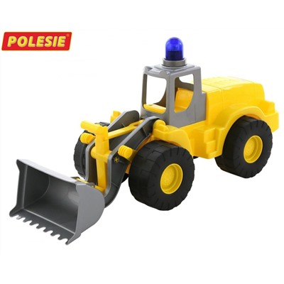 320762 Wader "Гранит", трактор-погрузчик с маячком