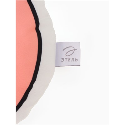 Подушка декоративная детская «Этель. Персик», 37×27 см, велюр