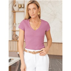 VILATTE Футболка D49.129