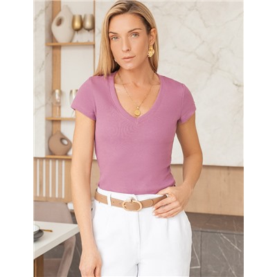 VILATTE Футболка D49.129