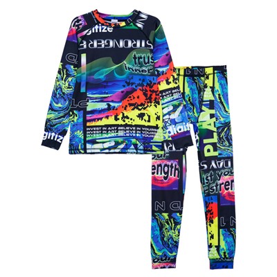 Термокомплект трикотажный для мальчиков: брюки, толстовка