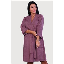 Розали - халат коричневый