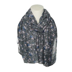 Палантин 1520 Цветочный узор