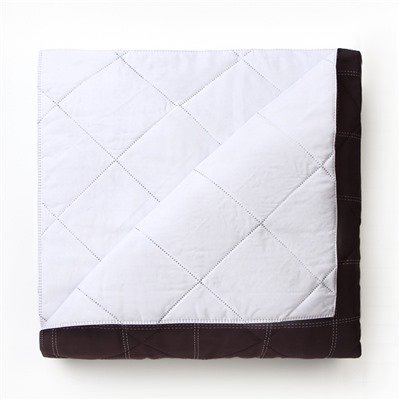 Покрывало 2-спальное LoveLife Cage: graphite, 180×210±5 см, микрофайбер