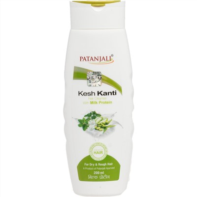 Patanjali Kesh Молочный Протеин Шампунь для Волос 200 мл