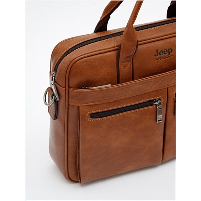 Портфель 1795-01 brown Jeep