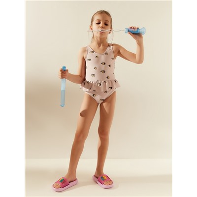 Купальник слитный детский MINAKU, рост 116-122 см