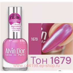 Alvin D`or Гель-лак для ногтей  тон 1679 розовый пион с синим отливом 12мл