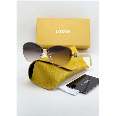 Набор женские солнцезащитные очки, коробка, чехол + салфетки #22907230