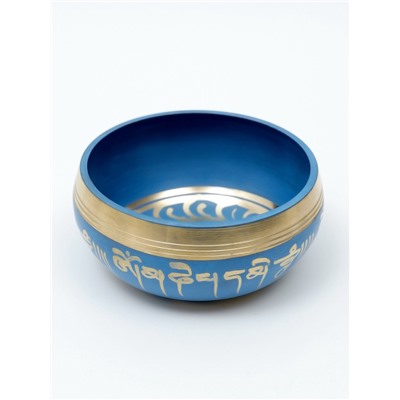 Поющая чаша Music Life, синяя, 8.5 см