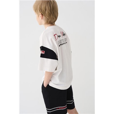 Комплект трикотажный для мальчиков: фуфайка (футболка), шорты PLAYTODAY, 1239866