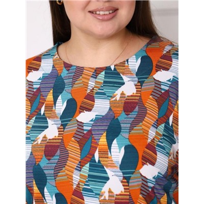 Блуза "Торрея" (Оранжевый)