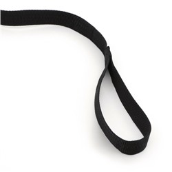 Поводок 5 м × 2.5 см, чёрный