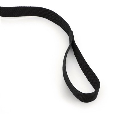 Поводок 5 м × 2.5 см, чёрный