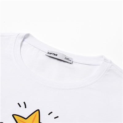 Пижама мужская KAFTAN «С НГ короч», размер 52