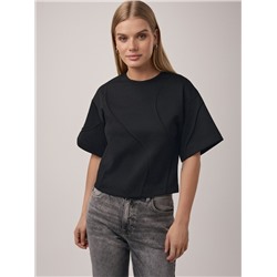 Футболки CONTE LD 2805 Укороченная футболка из костюмного полотна