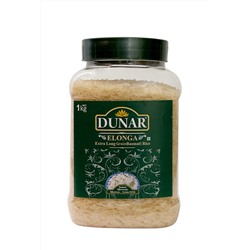 Dunar Elonga Basmati Rice pot/ Рис Басмати Элонга банка 1кг