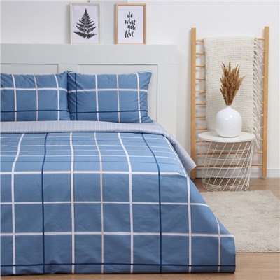 Постельное бельё евро LoveLife School time, сатин