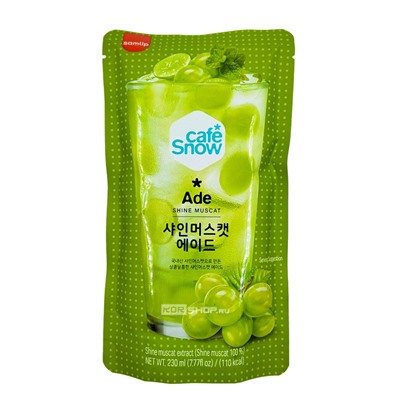 Напиток б/а «Зеленый виноград Шайн Мускат» Ade Shine Muscat Samlip, Корея, 230 мл