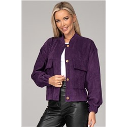 Бомбер Рут (вельвет/фиолетовый)