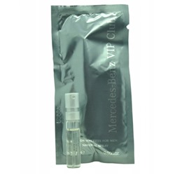 MERCEDES BENZ VIP CLUB BLACK LEATHER edt (m) 1.5ml пробник